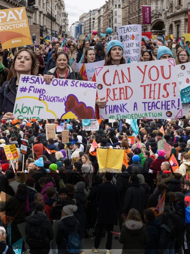 Teachers in England reject the pay offer from the government and declare further strikes.