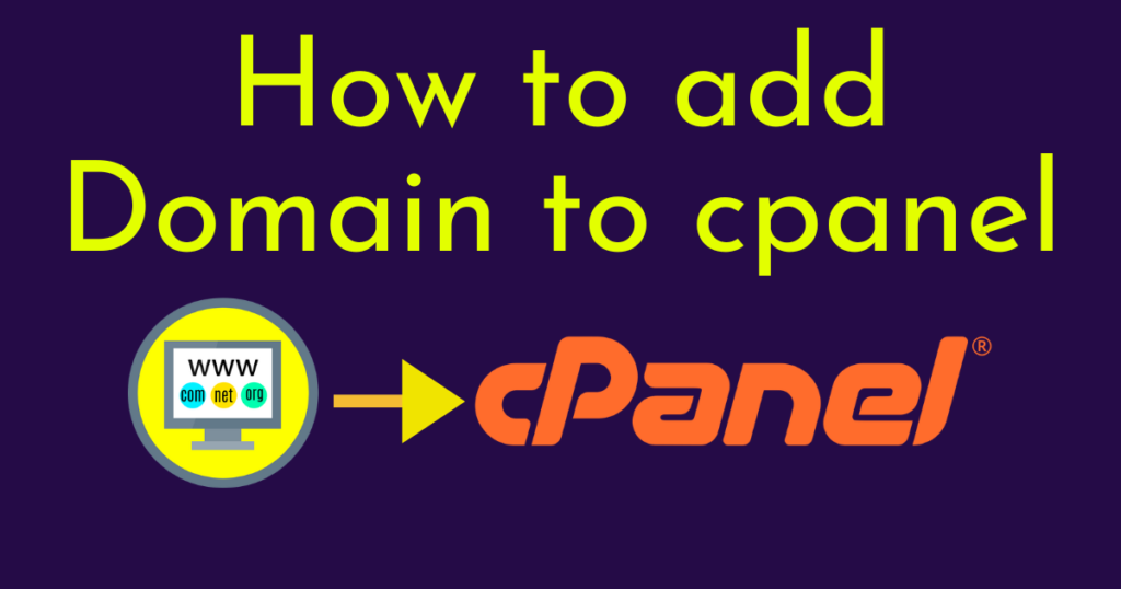 How to add domain to Cpanel
