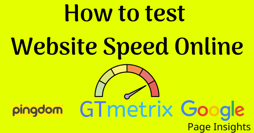 how to test website speed online